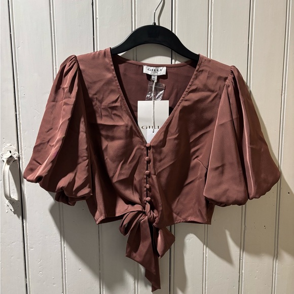 Gilli Tops - Gilli Cropped Blouse